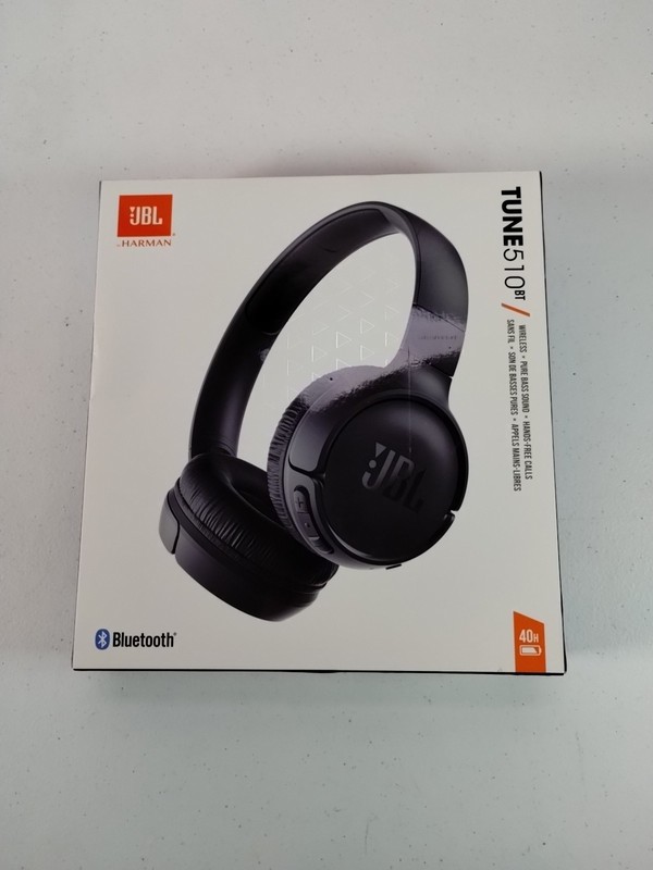 JBL Tune 510BT Wireless-Hands Free Calls-Bluetooth-Black-New Sealed