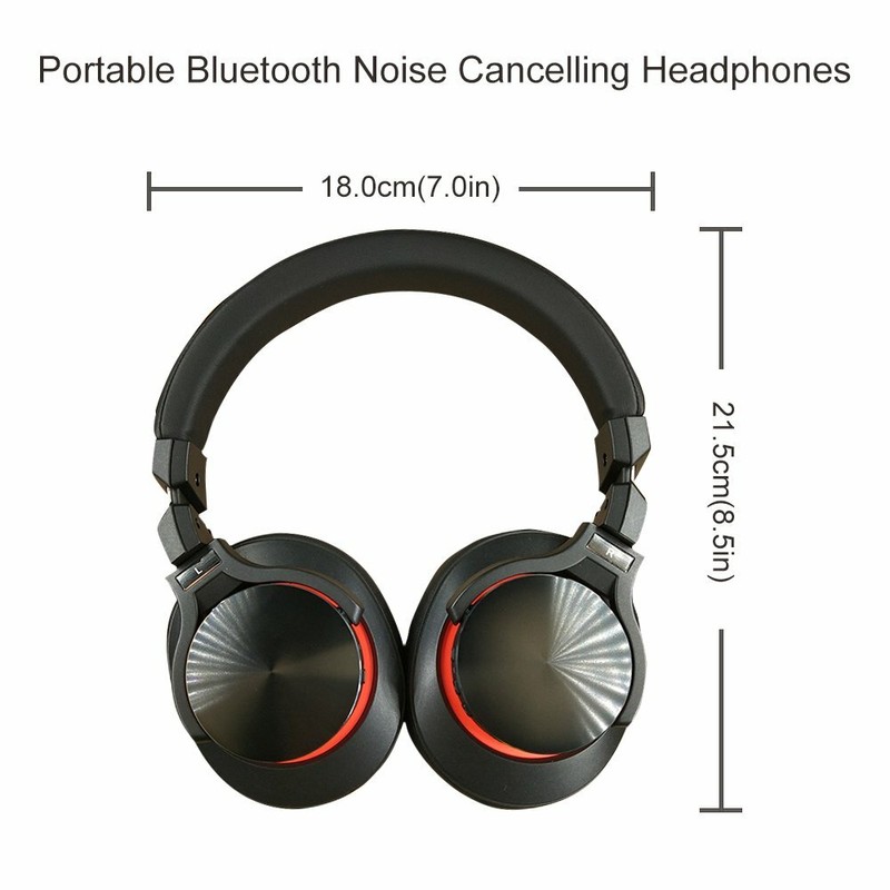 Active Noise Cancelling Headphones,Bluetooth Headphones with Microphone gallery