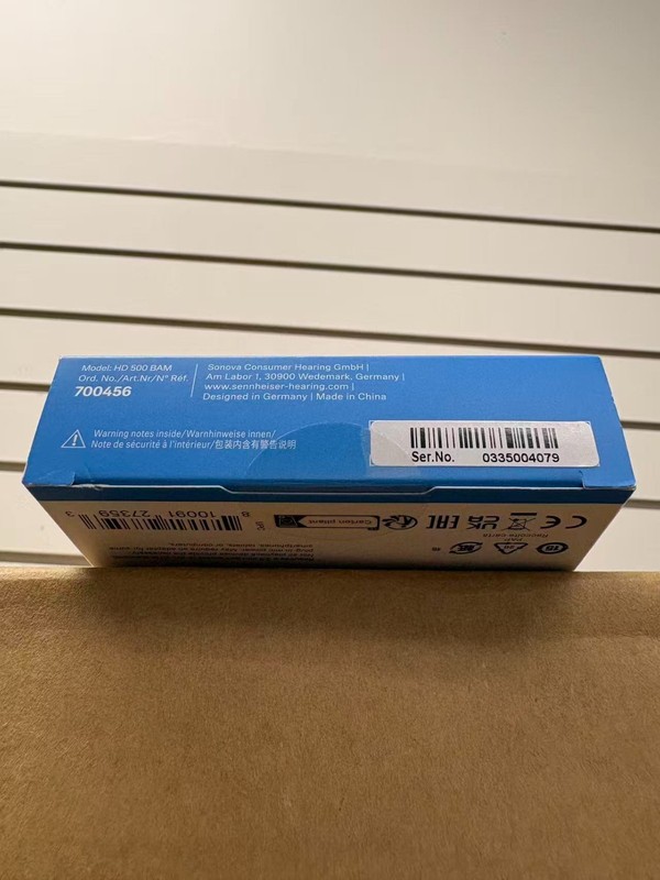 Sennheiser HD 500 BAM Boom Microphone 3.5mm Mute Volume Gaming. NEW gallery