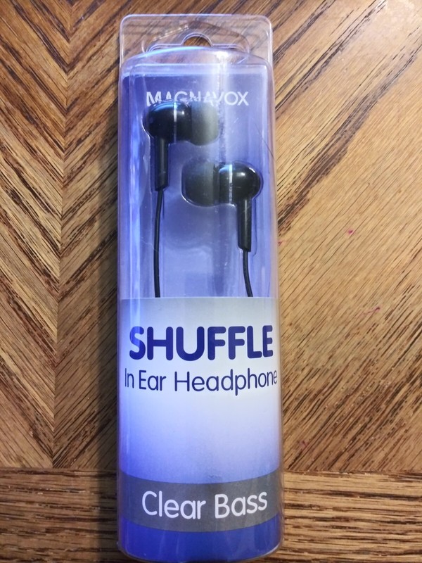 Magnavox Shuffle In-Ear Headphone Clear Bass Purple 8.6mm Delivers Great Sound gallery