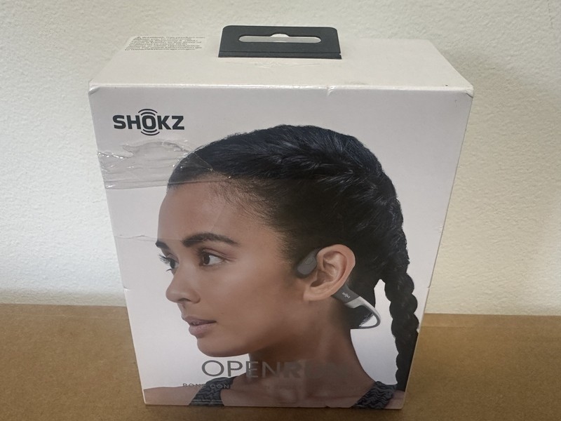 Shokz – OpenRun Bone Conduction Open-Ear Endurance Headphones – Gray 🔥NEW🔥