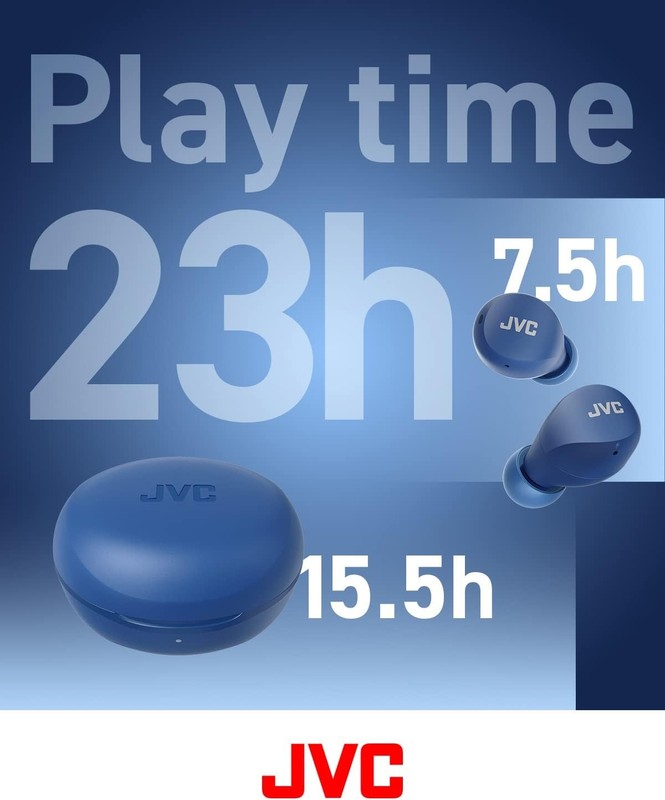 😍 JVC Gumy True Wireless Earbuds, Bluetooth 5.3 Charging Case, 24-Hr LOW PRICE gallery