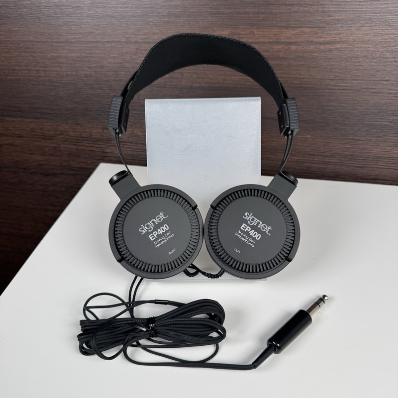 Vintage SIGNET EP400 Extended Performace Stereophones Headphones - Japan gallery