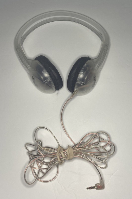 Institutional Koss Headphones CL/5 Clear On-Ear Leatherette 8 Ft Cord Stereo