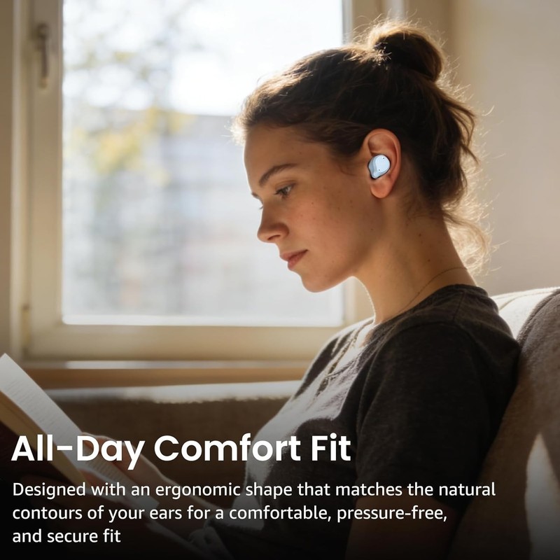 NC9 Wireless Earbuds: Hybrid Active Noise Cancelling & 60H Playtime, gallery
