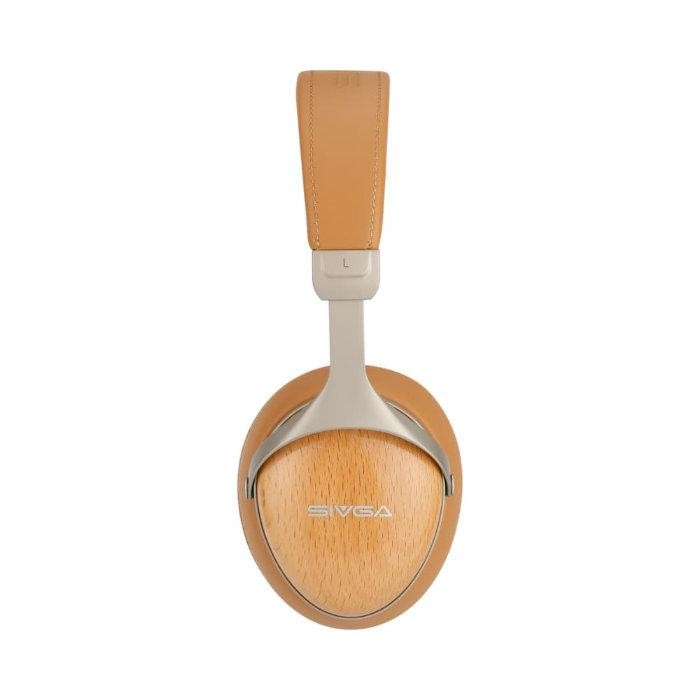SIVGA SV021 Pro Beechwood Closed Back HiFi Headphones Wired 50mm OFC Cable gallery