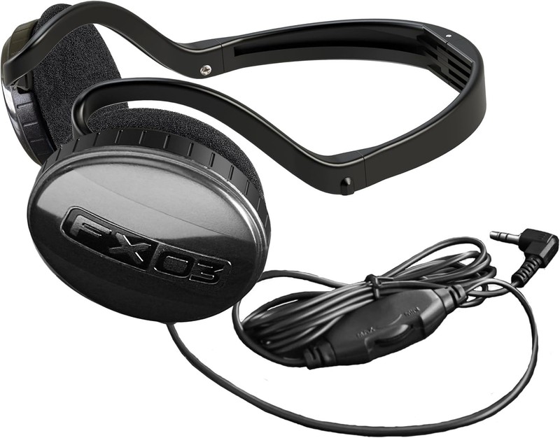 XP Wired Headphones FX03 with 3.5mm Jack & Volume Control for Metal Detection…