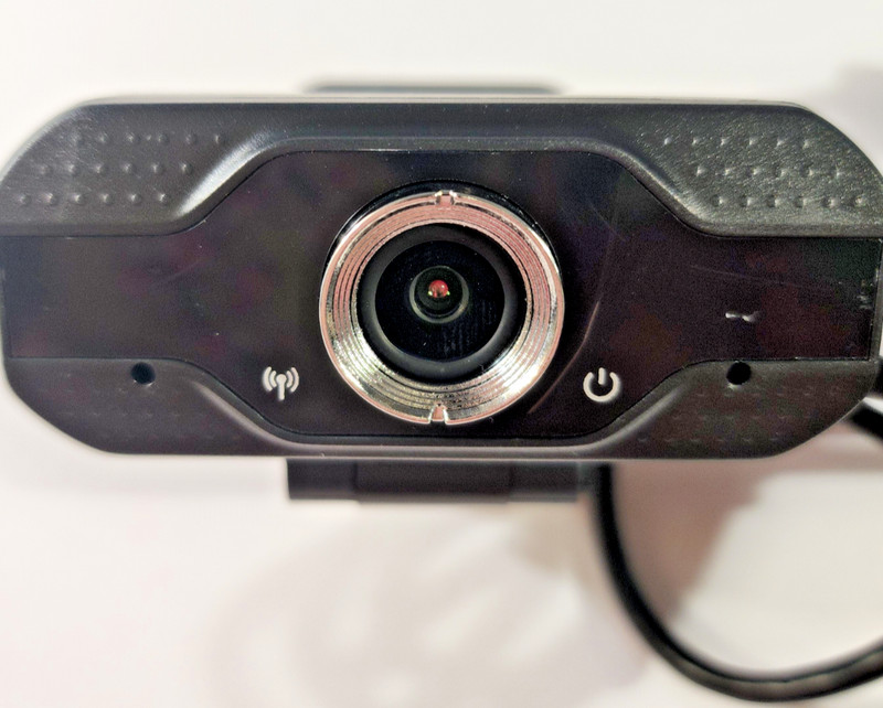 Webcam with Microphone, 1080P, USB, Streaming 120-Degree Wide View Auto Correct