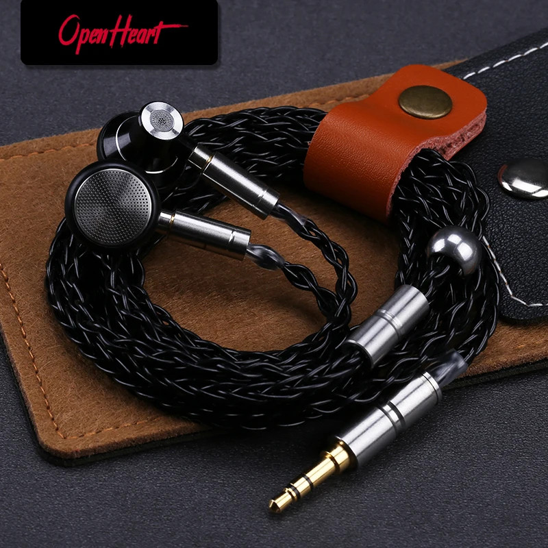 OPENHEART ClearVast Wired Earbuds HiFi Metal MMCX 15.4mm Graphene Driver 🎵