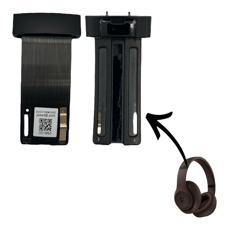 OEM Beats Studio Pro Wireless Metal Hinge Extension LEFT (Black For Deep Brown)