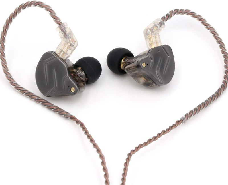 KZ ZSN Pro Dual Driver 1BA+1DD Hybrid Metal Earphones Hifi In-Ear Monitor with D gallery