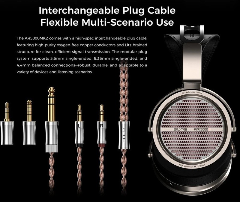 Aune AR5000 MKII Full-size Open-back Headphones
