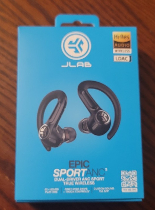 Ends 6/8 11AM PST! JLab Epic Sport ANC Wireless Earbuds