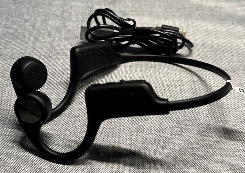 SUDIO B2 Open Ear Bone Conduction Headphones Blk.12 Hr Charge W/ Charging Cable gallery
