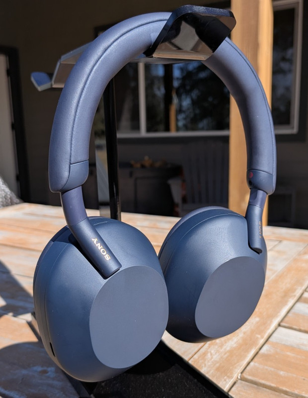 Sony WH-1000XM5 Bluetooth Wireless Over-Ear Headphones Blue w/ Mic