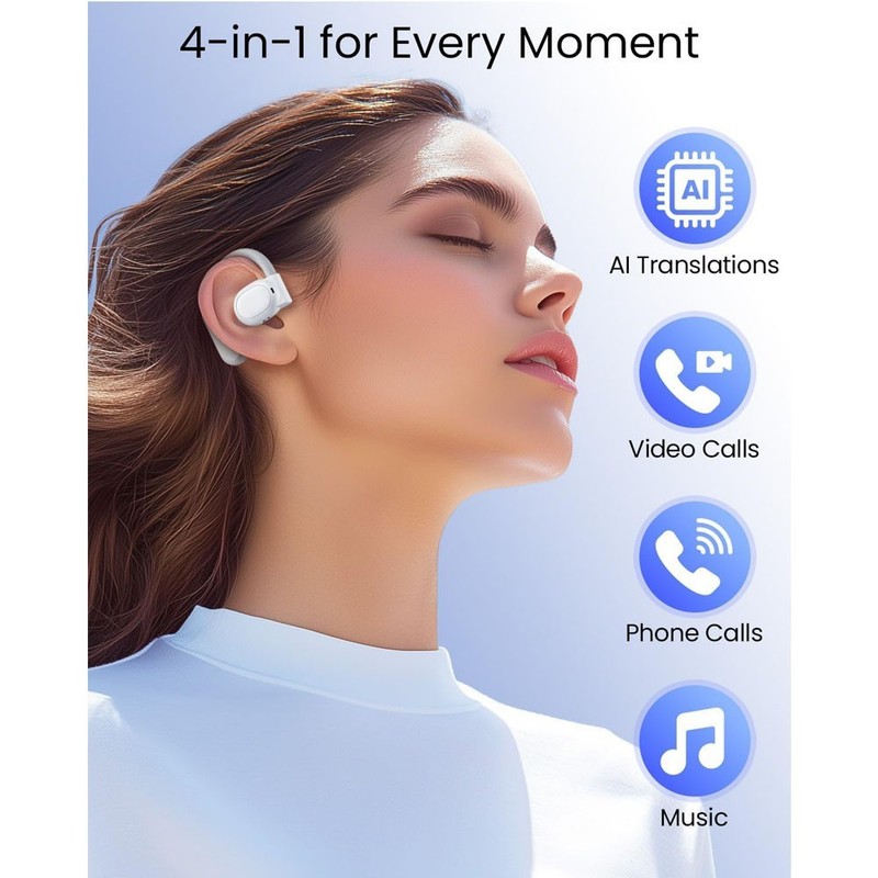 Auriculares con Traducción de Idiomas con IA, Traductor en Tiempo Real gallery