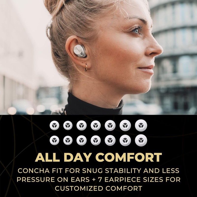 Technics EAH-AZ80-S Premium Hi-Fi Wireless Bluetooth Earbuds Noise-Cancelling gallery