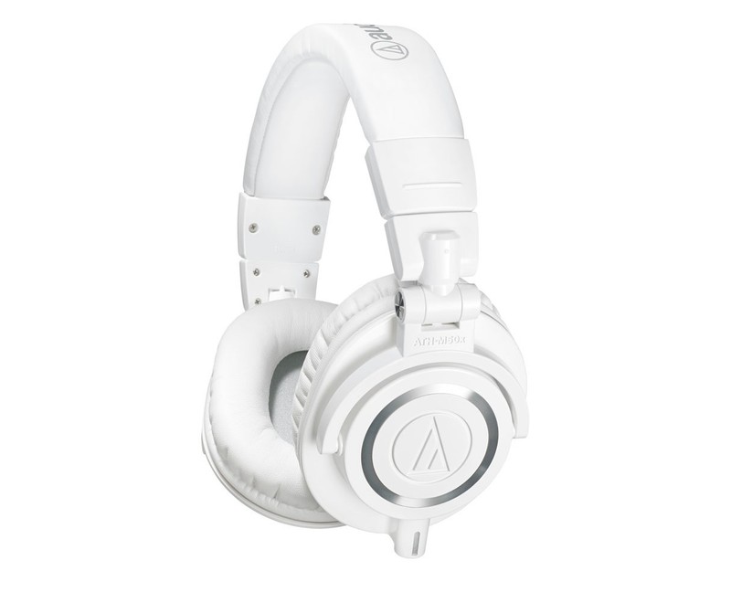 Audio-Technica ATH-M50xWH Professional Studio Headphones – Limited Edition White