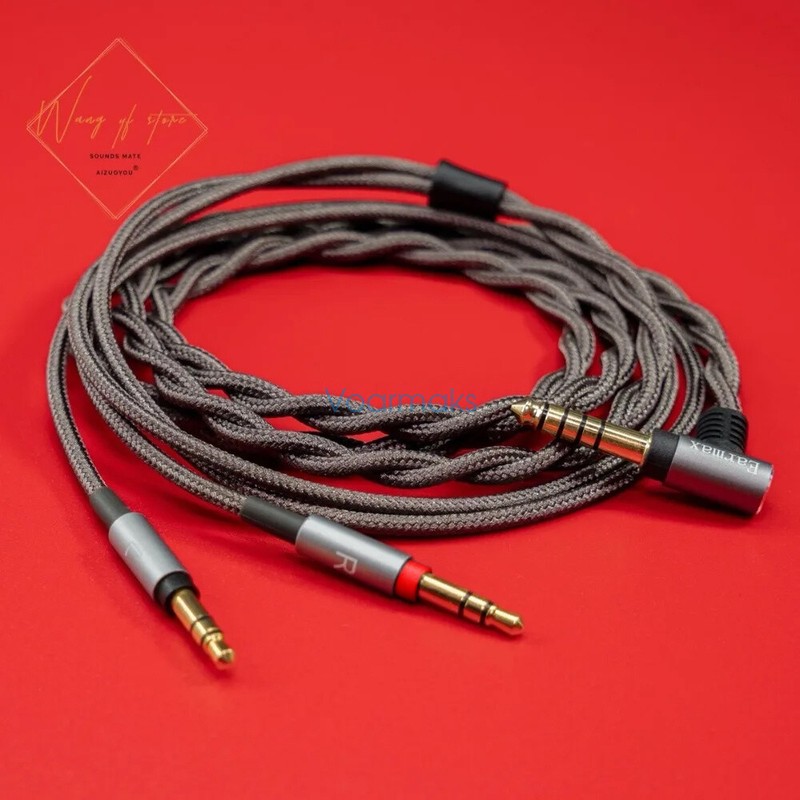 HiFi Balanced Audio Upgrade Cable For Philips Fidelio X3 Onkyo A800 Headphone