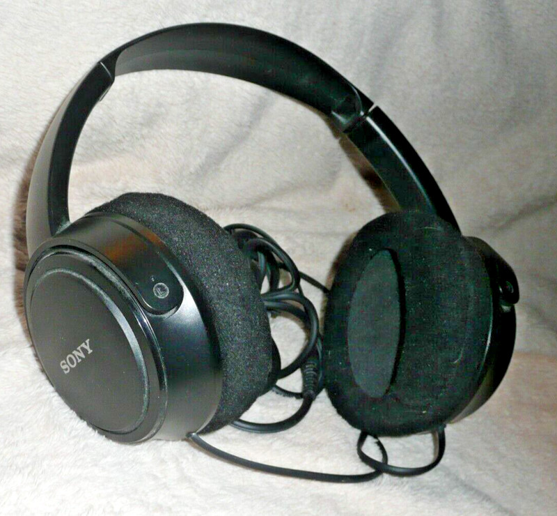 Sony MDR-MA100 Black Natural Sound Headphones