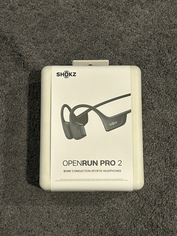 Shokz OpenRun Pro 2 Bone Conduction Open-Ear Sport Black