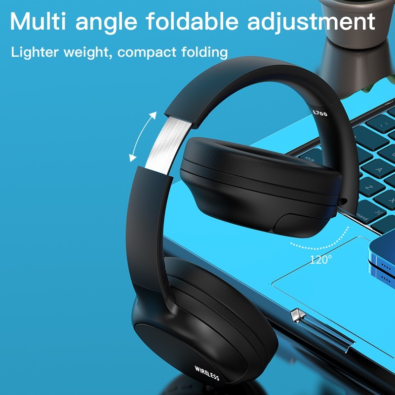 Wireless Bluetooth 5.1 Headphones Stereo Noise Cancelling Over the Ear Headset gallery