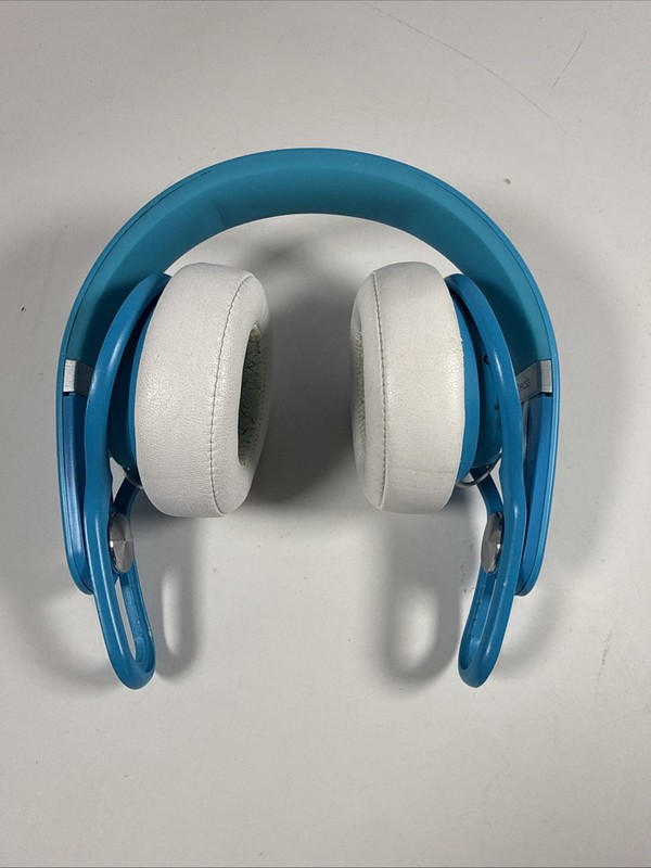 Beats Mixr Wired Headphones David Guetta Limited Edition Blue & White w/ Case gallery