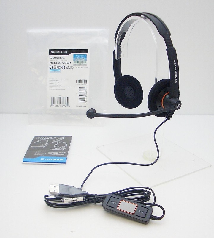 EPOS IMPACT SC 60 USB ML Stereo UC Headset for Microsoft Lync 504547 NEW 1000551