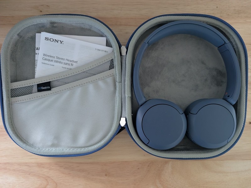 Sony WH-CH520/L Wireless Bluetooth Headphones On-Ear Model WHCH520 – Matte Blue