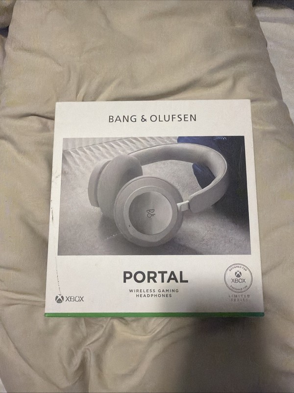 Bang Olufsen Portal Wireless Gaming Headphones Noise Canceling Headset- Grey