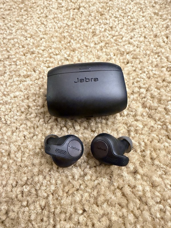 Jabra Elite Active 65t Wireless In-Ear Earbuds Titanium, Black