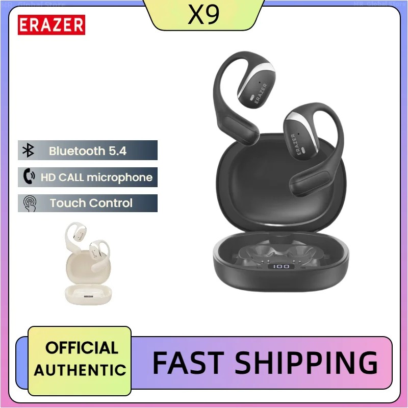 ERAZER X9 Wireless Headphones Bluetooth 5.4 HiFi Noise Reduction Waterproof