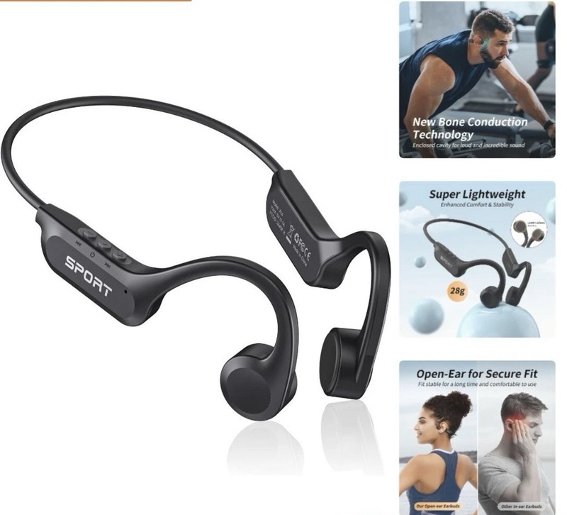 Nutrien Ag Solutions Lightweight Open Ear Bluetooth Headphones Sport gallery