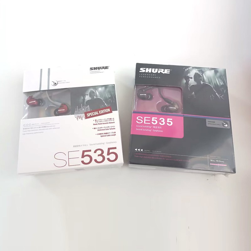 Shure SE535 Copies Headphones Stereo 3.5mm L MMCX Cable HiFi Isolating SE 535 gallery