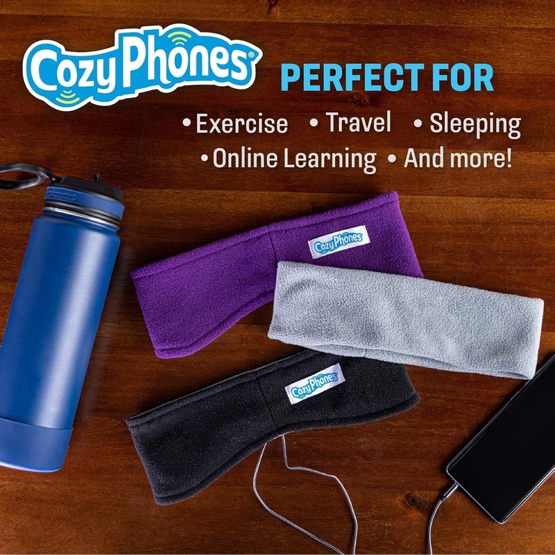 Sleep Headphones - over Ear Headphones from Ultra Thin Cool Mesh Wired for Side gallery