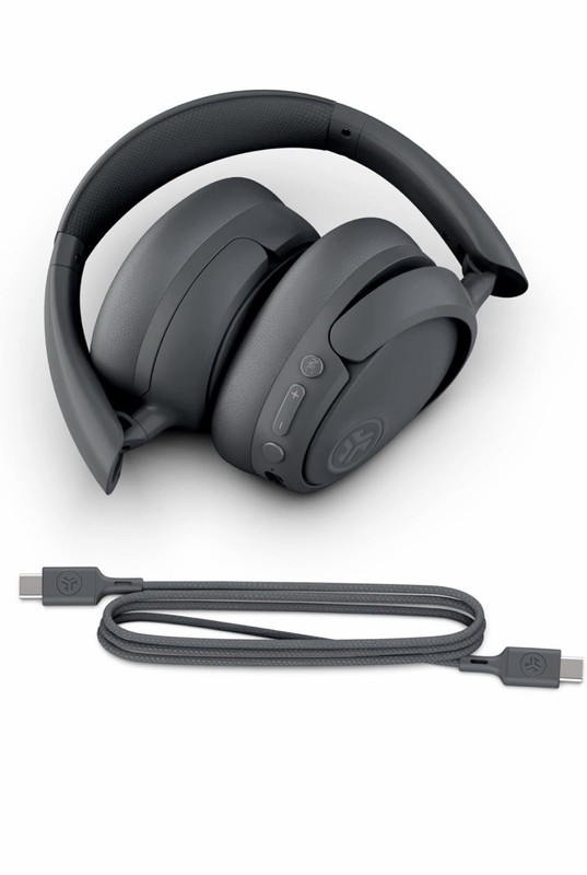 JLab JBuds Lux Active Noise Canceling Bluetooth Wireless Headphones Graphite gallery