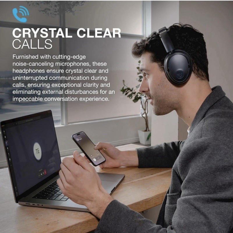 JLab JBuds Lux Active Noise Canceling Bluetooth Wireless Headphones Graphite gallery