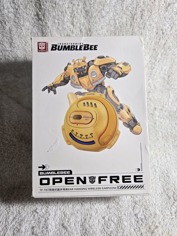 Transformers Bumblebee Open Ear Headphones TF-T07 Wireless – New Open Box