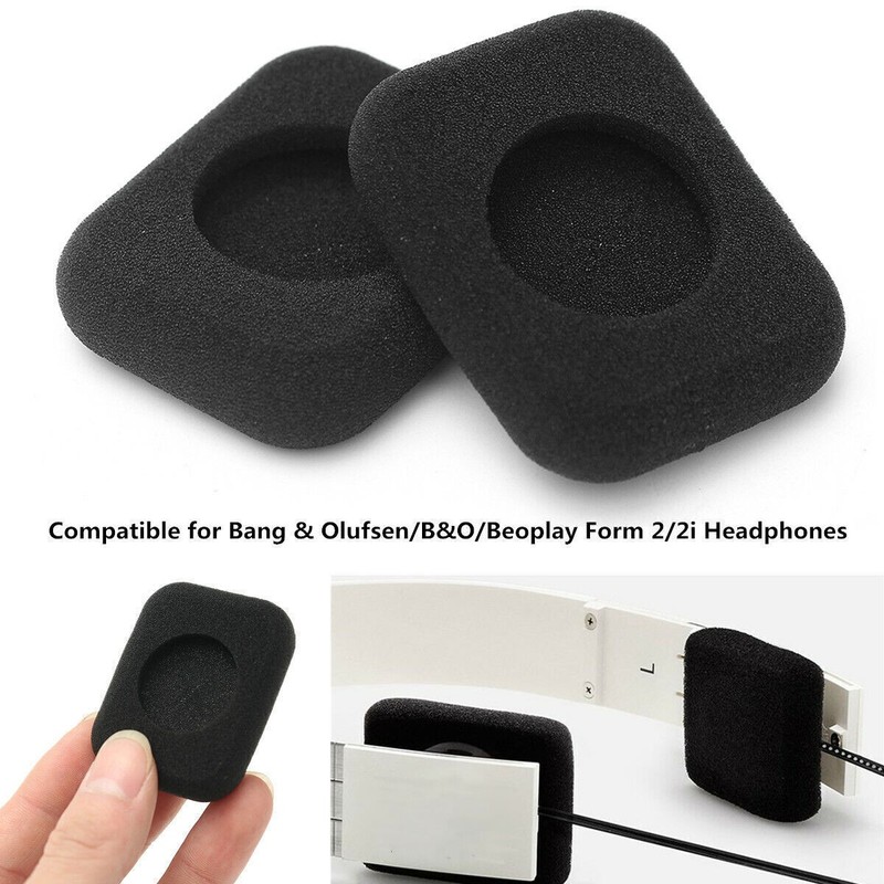 2 Pairs Foam Ear Pad Cover Cushion For Bang&Olufsen/Beoplay Form 2/2i Headphones gallery