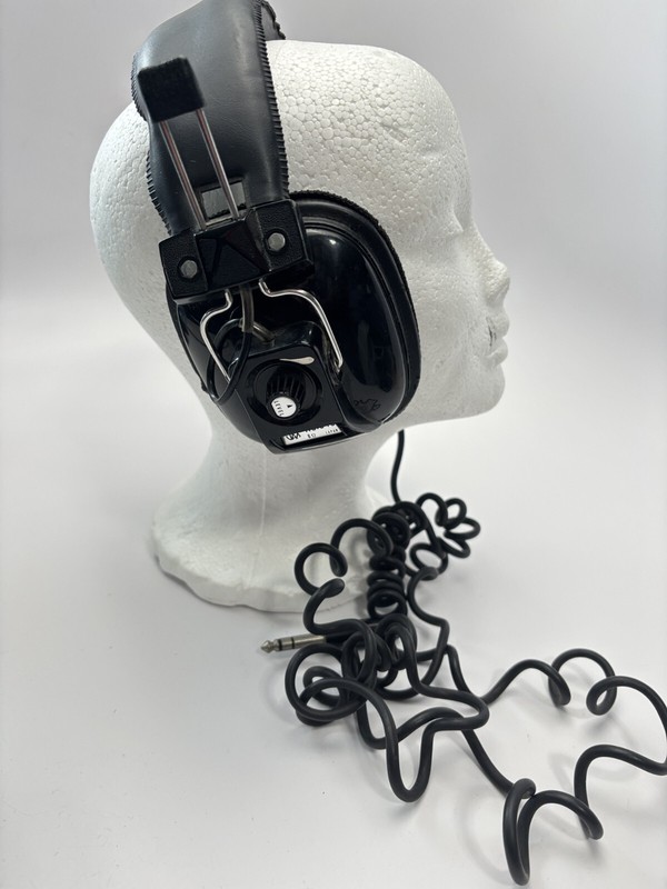 Rare Vintage Jax Headphones Made in Japan Model 340 Mono Stereo 8 Ohm 1/4″ Jack