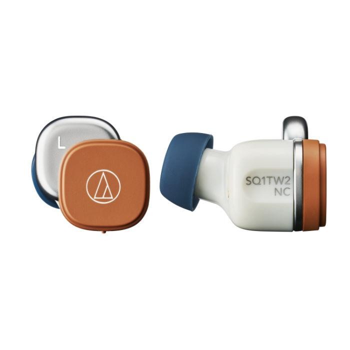 Audio-Technica ATH-SQ1TW2NC WCM White Camel Wireless Earbuds Bluetooth New gallery
