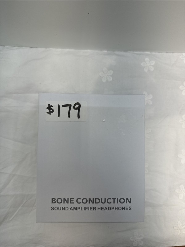 Bone Conduction Wireless Headphones Black Retail Is 179$