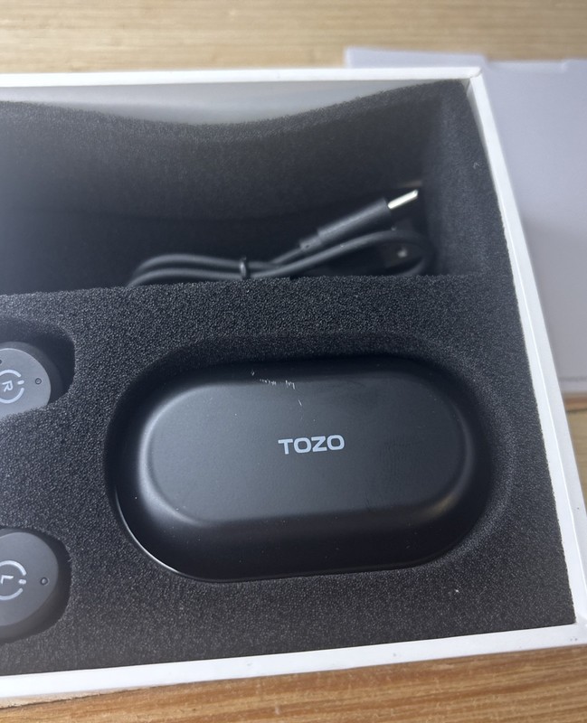 TOZO NC9 Upgraded Wireless Earbuds - Complete Unused - See Pics gallery