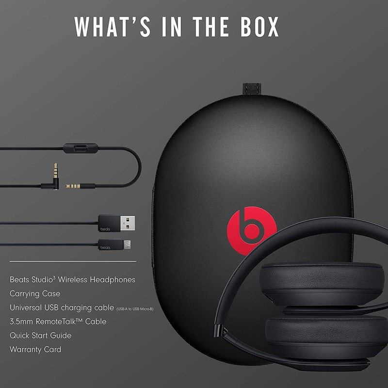 Studio3 Wireless Noise Cancelling Over-Ear Headphones - Apple W1 Headphone Chip, gallery