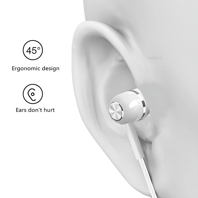 3.5mm Wired Earphones In Ear Headphones HIFI Bass Earbuds Gaming Sports Headset gallery