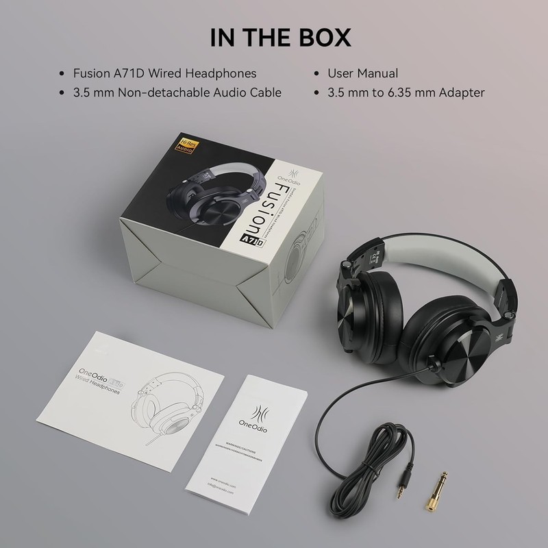 Over-Ear Headphones Compatible With Amp Guitar PC Studio Recording 40mm gallery
