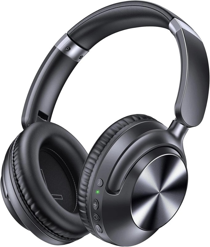 TAGRY Hybrid Active Noise Cancelling Headphones 100H Playtime Wireless Bluetooth