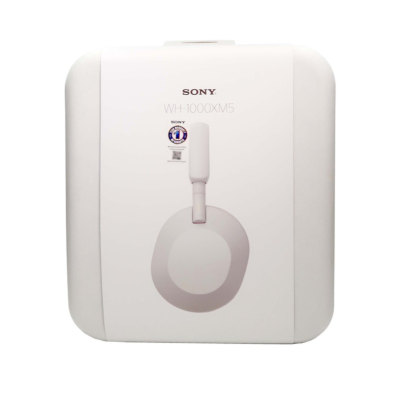 Sony WH-1000XM5 Noise-Canceling Wireless Over-Ear Headphones (Silver)