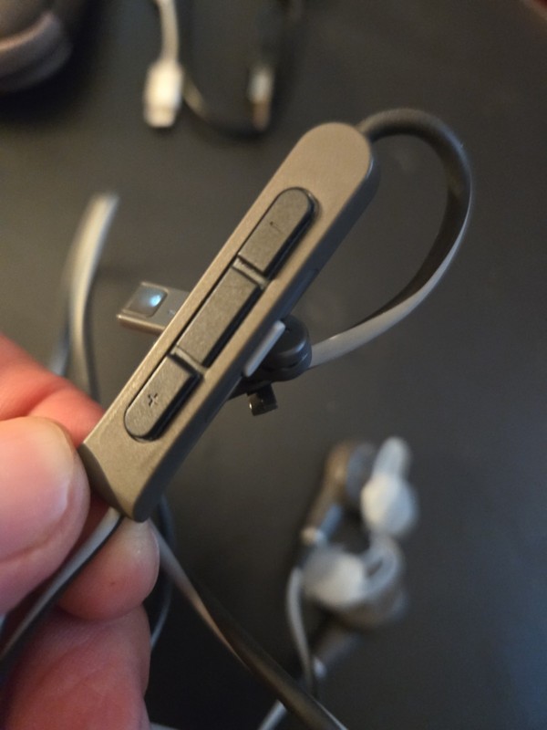 Bose QuietComfort 20 Noise Cancelling Wired Headphones Bose QC20 Gray *Tested* gallery
