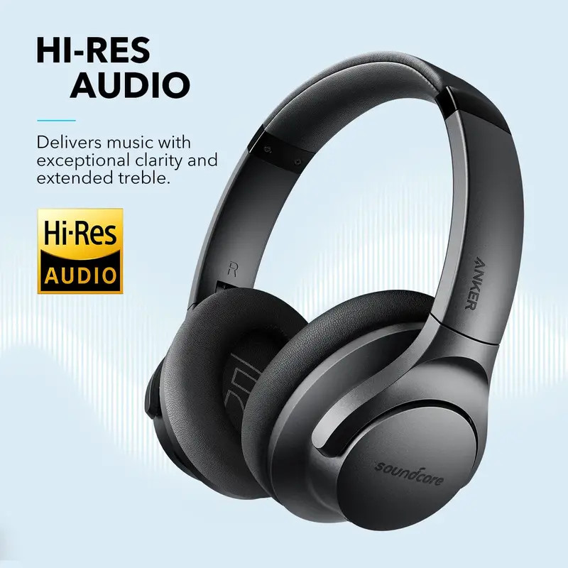 Anker Soundcore Life Q20 Hybrid Active Noise Cancelling Headphones, Wireless Ove gallery